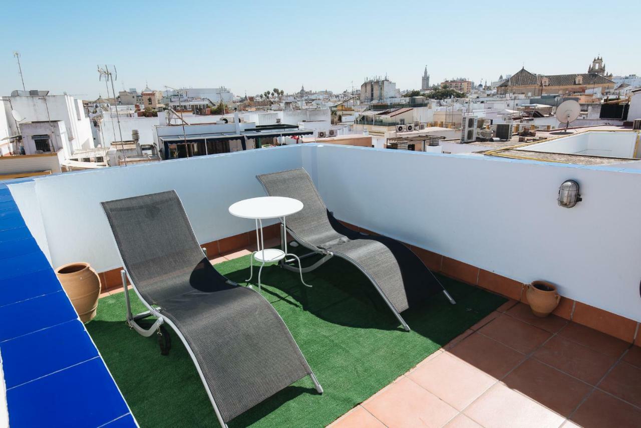 Cozy Attic With Terrace- 1Bd 1Bth- San Vicente Apartment Sevilla Exterior foto